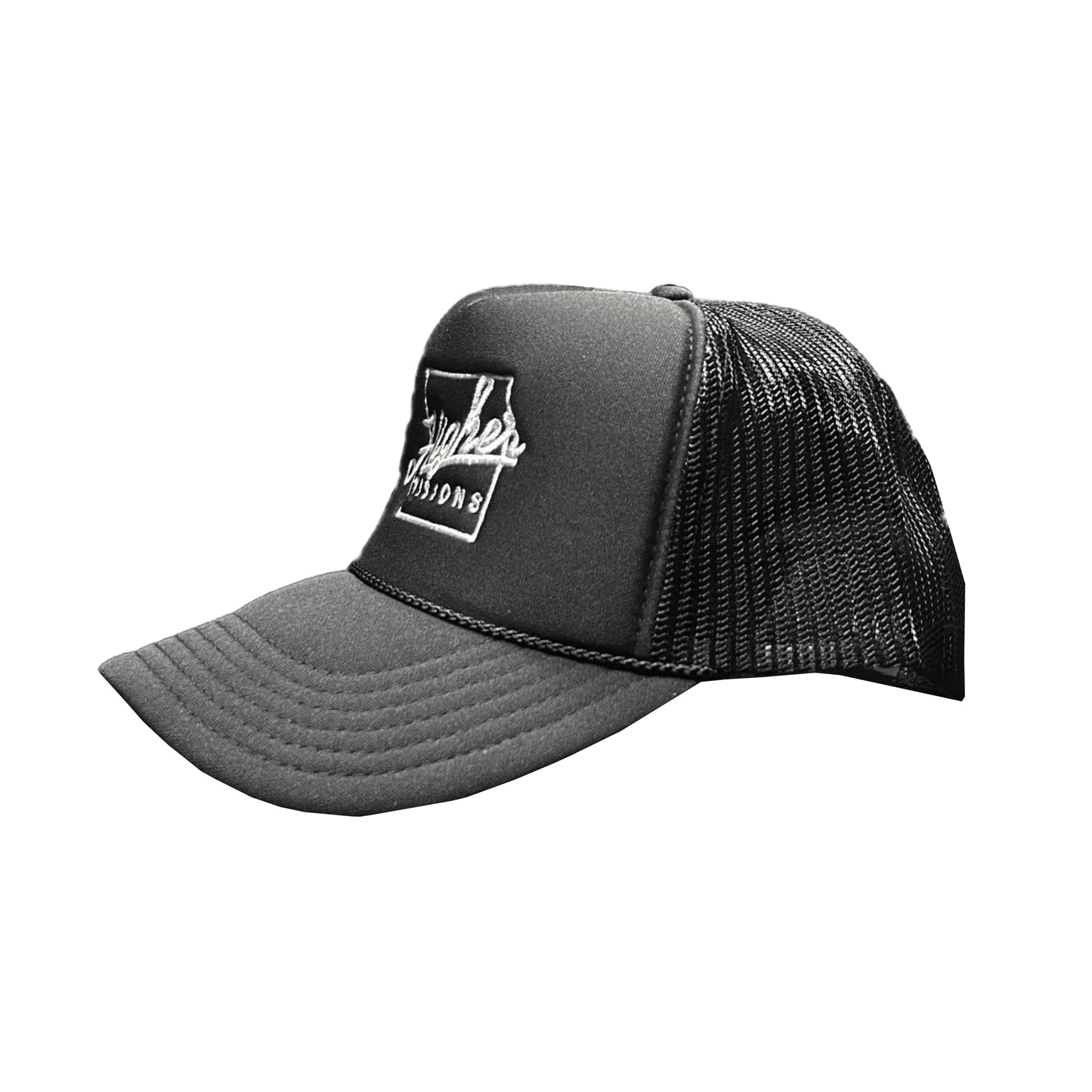Black Trucker hat
