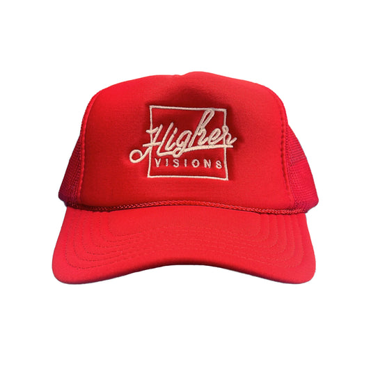 Red Trucker hat